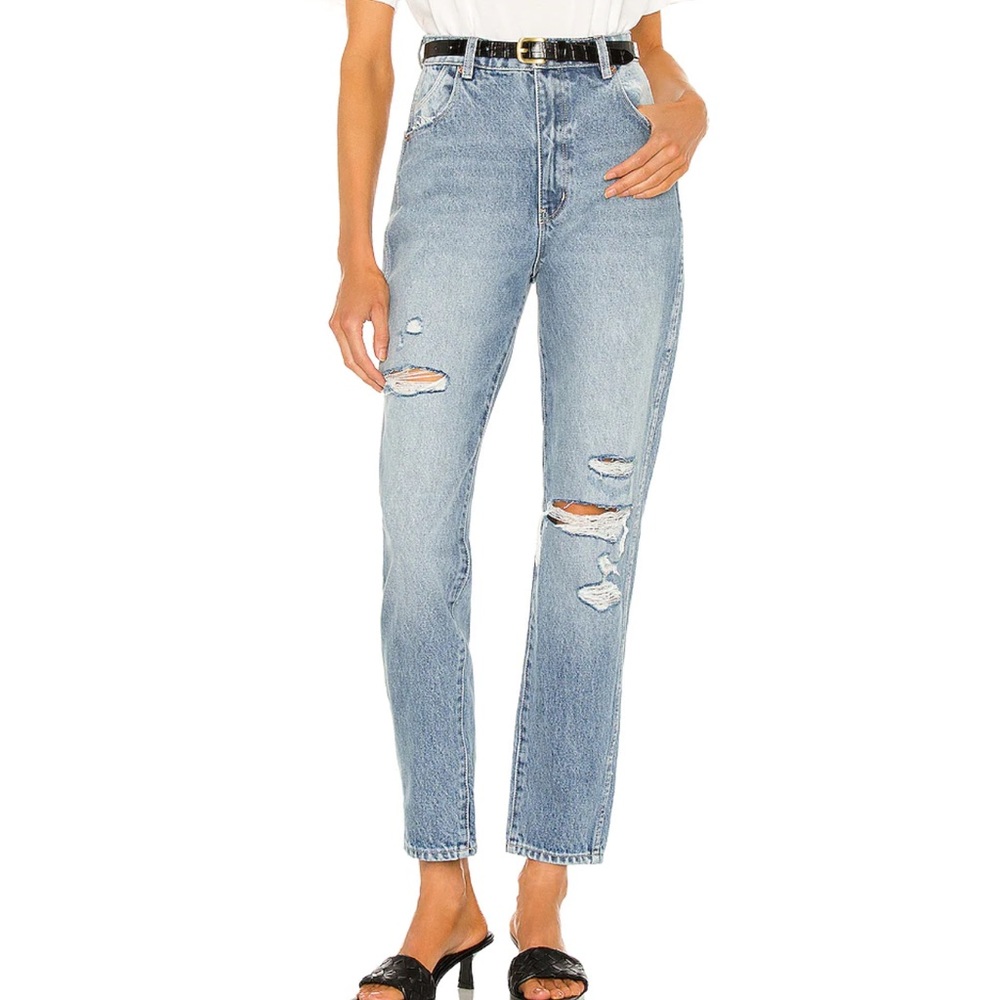 Rollas Elle Super High Rise Relaxed Denim size 31